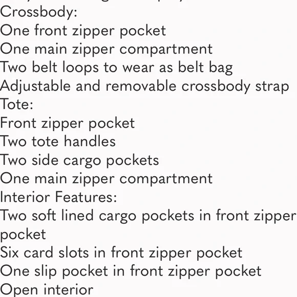 NWT Lug Butterfly Crescendo Convertible Shopper/Crossbody - Picture 9 of 9